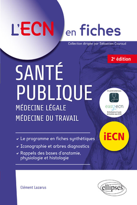 Santé publique - ELLIPSES - L'ECN en fiches - Clément LAZARUS