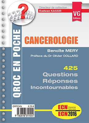 Cancérologie - VERNAZOBRES-GREGO - QROC en poche - Benoîte MERY