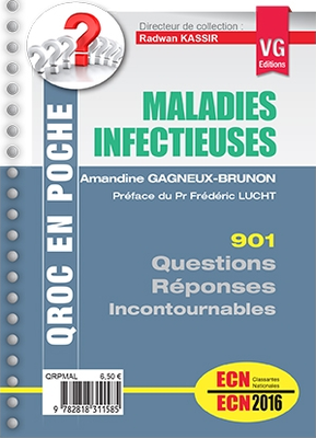 Maladies infectieuses - VERNAZOBRES-GREGO - QROC en poche - Amandine GAGNEUX-BRUNON
