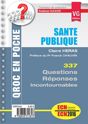 Santé publique - VERNAZOBRES-GREGO - QROC en poche - Claire HERAS