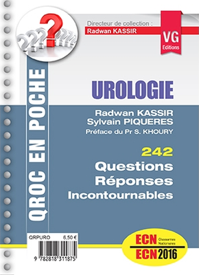 Urologie - VERNAZOBRES-GREGO - QROC en poche - Collectif