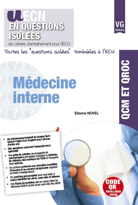 Médecine interne - VERNAZOBRES-GREGO - UECN en questions isolées - Etienne NOVEL