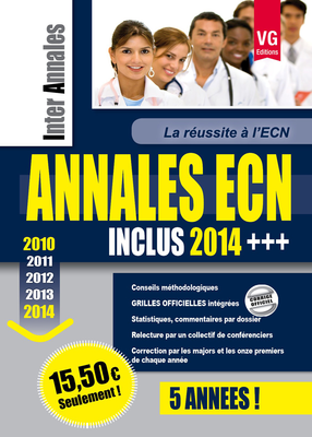Annales ECN 2010-2014 - VERNAZOBRES-GREGO - Inter Annales - COLLECTIF