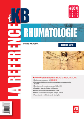 Rhumatologie - VERNAZOBRES-GREGO - iKB - Pierre KHALIFA