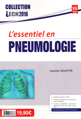 L'essentiel en pneumologie - VERNAZOBRES-GREGO - iECN 2016 - Camille SOUFFIR