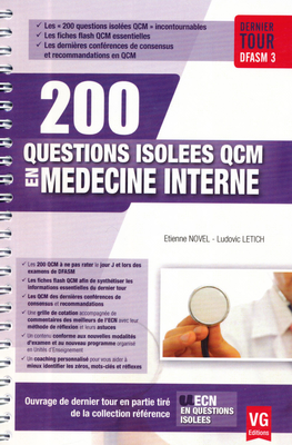Médecine interne - VERNAZOBRES-GREGO - 200 questions isolées en QCM - COLLECTIF