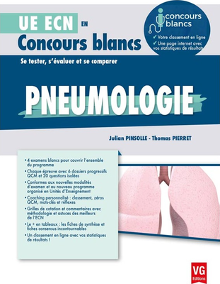 Pneumologie - VERNAZOBRES-GREGO - iECN dossiers - Julian PINSOLLE, Thomas PIERRET