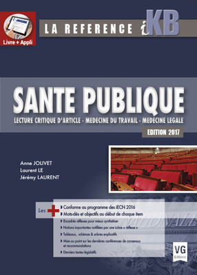 Santé publique - VERNAZOBRES-GREGO - iKB - Anne JOLIVET, Laurent LE, Jérémy LAURENT