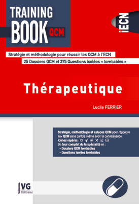 Thérapeutique - VERNAZOBRES-GREGO - Training book QCM - Lucile FERRIER