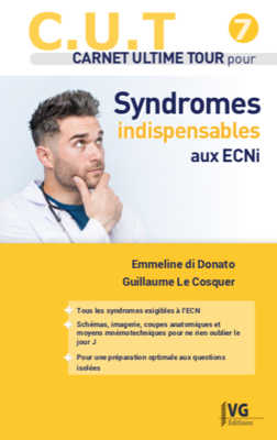 Syndromes indispensables aux ECNi - VERNAZOBRES-GREGO - Carnet ultime tour - Emmeline DI DONATO, Guillaume LE COSQUER