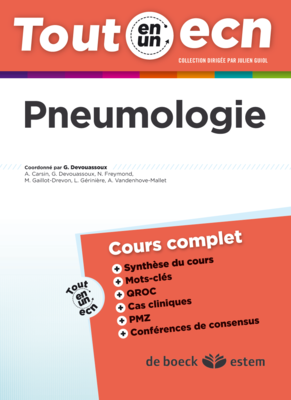 Pneumologie - ESTEM / VUIBERT - Tout en un ECN - G.DEVOUASSOUX, Collectif