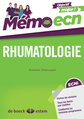 Rhumatologie - ESTEM / VUIBERT - Mémo ECN - M.CHERRUAULT