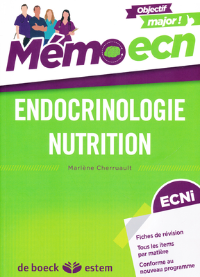Endocrinologie Nutrition - ESTEM / VUIBERT - Mémo ECN - CHERRUAULT Marlène
