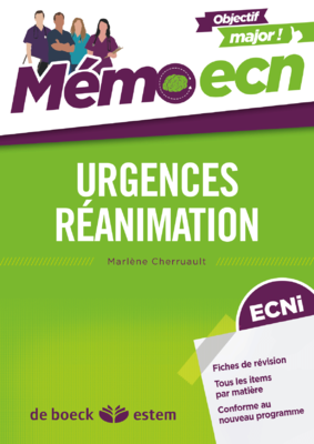 Urgences-réanimation - ESTEM / VUIBERT - Mémo ECN - Marlène CHERRUAULT