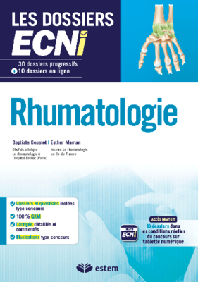 Rhumatologie - ESTEM / VUIBERT - Les dossiers ECNi - Benjamin COUSTET