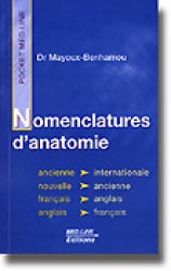 Nomenclature d'anatomie - MED-LINE - Pocket Med-Line - MAYOUX-BENHAMOU