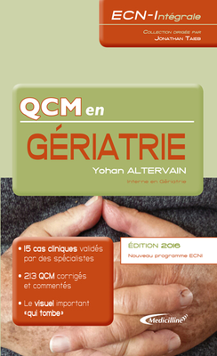 QCM en Gériatrie - MÉDICILLINE - ECN-intégrale - Yohan ALTERVAIN